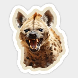 hyena Sticker